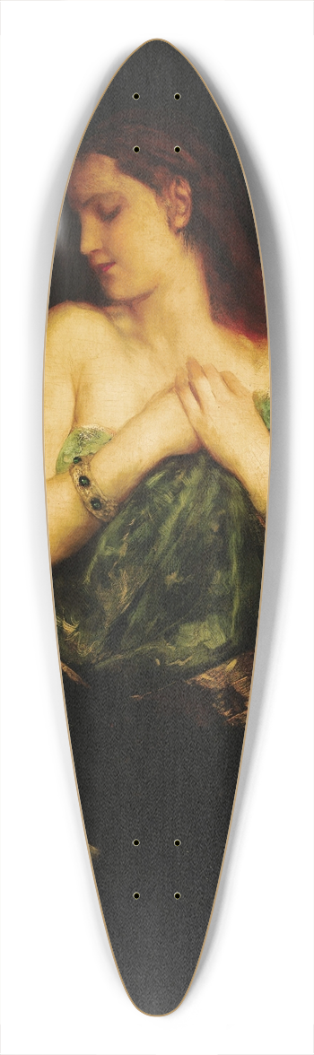 Jean-Joseph-Benjamin Constant - Odalisque 39.3 inch art pintail longboard deck