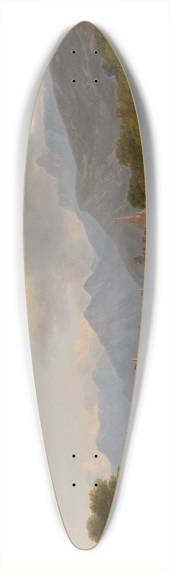 Jean-Joseph-Xavier Bidauld - Grenoble 39.3 inch art pintail longboard deck
