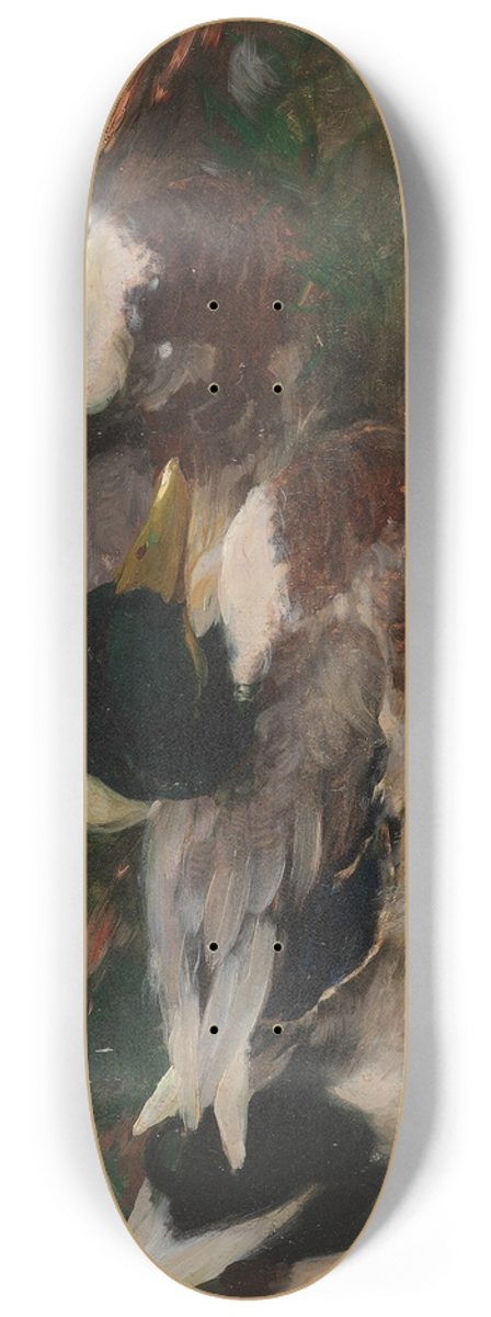 Alexander Koester - Zwei Erpel auf dem Wasser 8.25 inch art skate deck