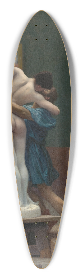 Jean-Lon Grme - Pygmalion and Galatea 39.3 inch art pintail longboard deck
