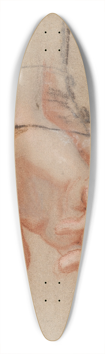 Jens Juel - Studie af en kvindes hjre albueled 39.3 inch art pintail longboard deck