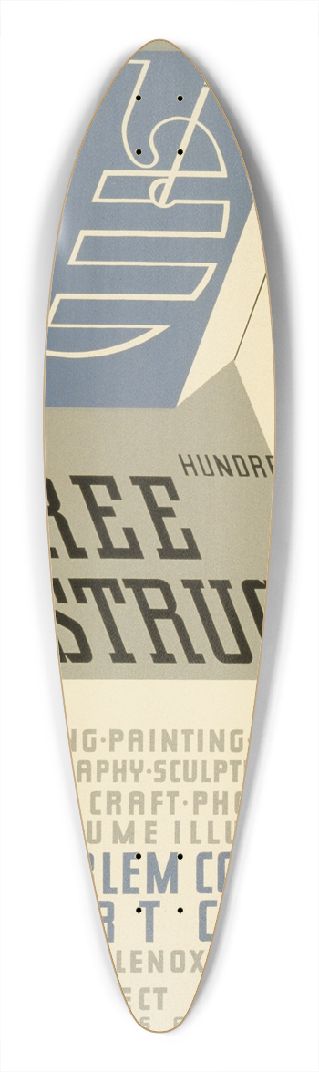 Jerome Henry Rothstein - Hundreds are receiving free instruction 39.3 inch art pintail longboard deck