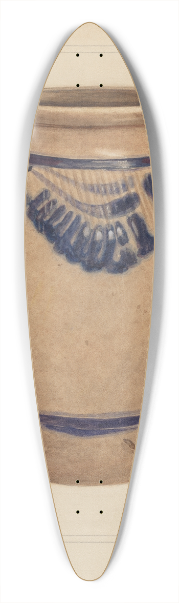 Jessica Price - Jar 39.3 inch art pintail longboard deck