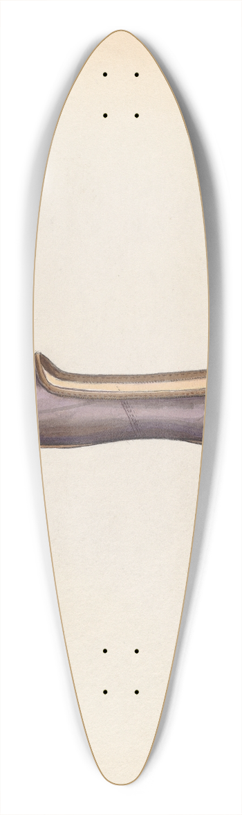 Jessie M. Benge - Shoe 39.3 inch art pintail longboard deck