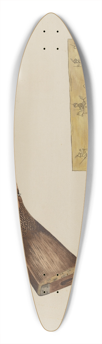 Jessie M. Youngs - Blunderbuss 39.3 inch art pintail longboard deck