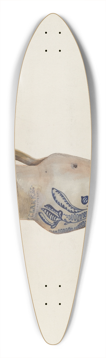 Jessie M. Youngs - Water Pitcher 39.3 inch art pintail longboard deck
