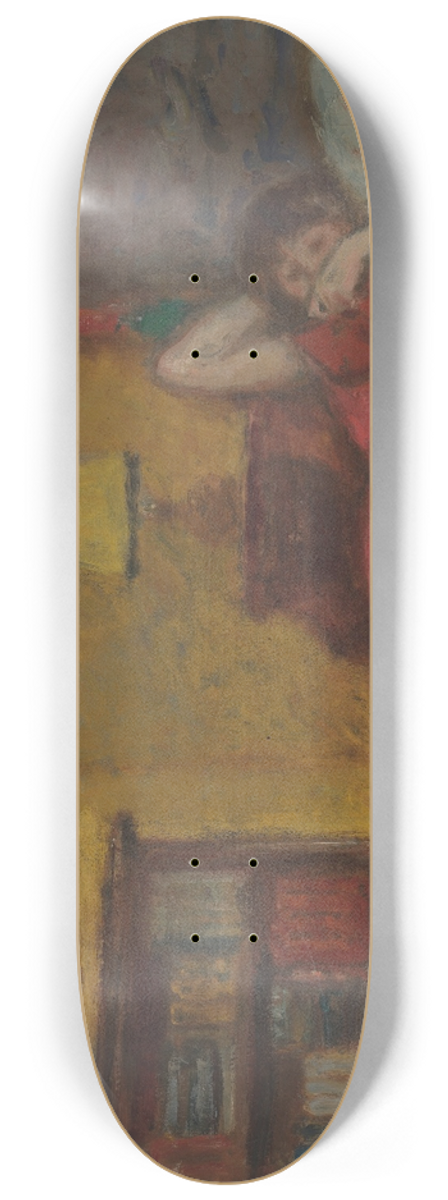 Georges d'Espagnat - La liseuse 8.25 inch art skate deck