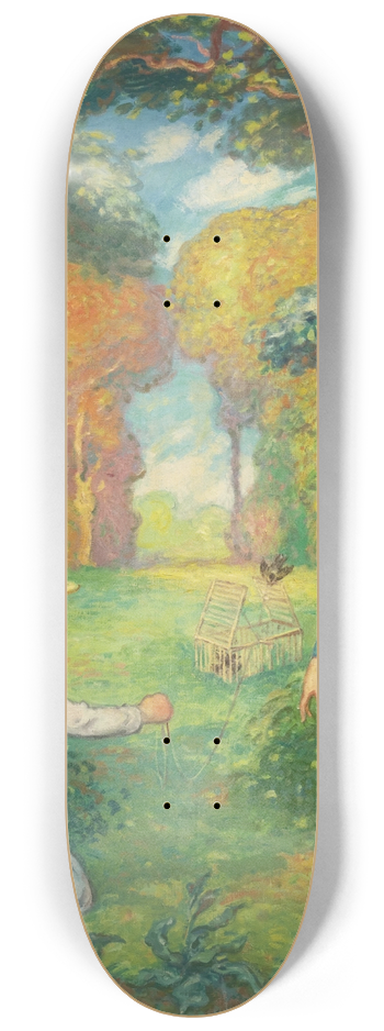 Georges d'Espagnat - Le pige oiseaux 8.25 inch art skate deck
