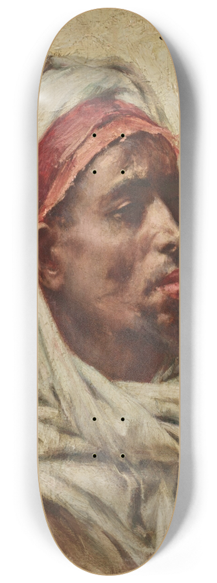 Georges Gast - A Man of Cairo 8.25 inch art skate deck