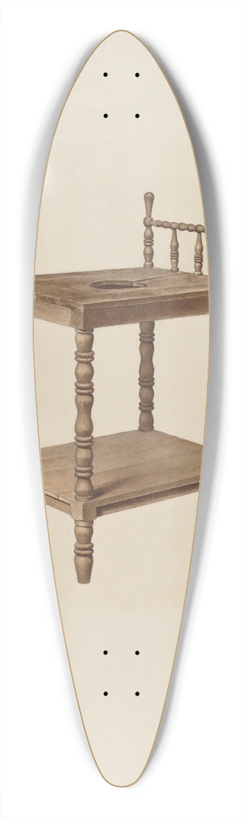 Joe Brennan - Wash Stand 39.3 inch art pintail longboard deck