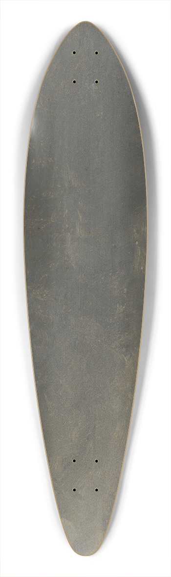 Johan Christian Dahl - Storm Clouds with Rain 39.3 inch art pintail longboard deck