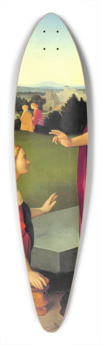 Johann Friedrich Overbeck - Easter Morning 39.3 inch art pintail longboard deck