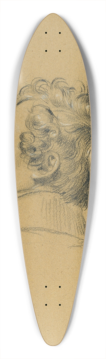 Johann Peter Krafft - Portrtstudie zu Einzug nach dem Pariser Frieden 39.3 inch art pintail longboard deck