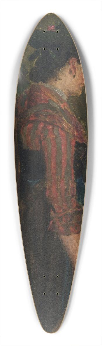 Johann Sperl - Sennerin 39.3 inch art pintail longboard deck