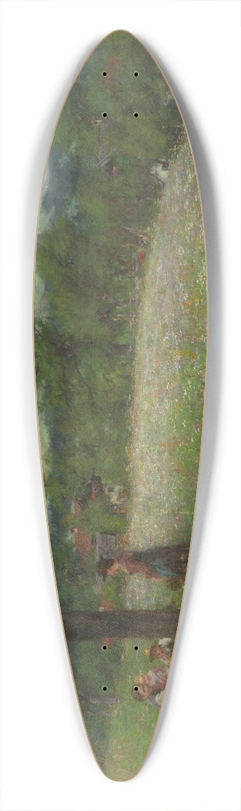 Johann Sperl - Sommertag bei Kutterling 39.3 inch art pintail longboard deck