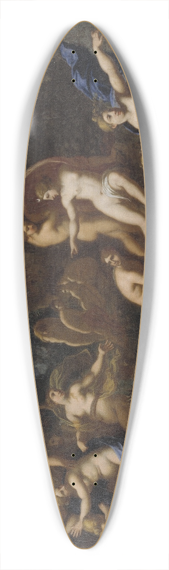 Johan Van Haensbergen - Diana and Callisto 39.3 inch art pintail longboard deck