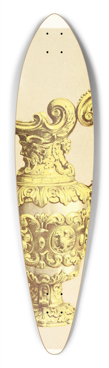 John Charles Robinson - Ewer in Silver, Parcel Gilt. Spanish or Italian 39.3 inch art pintail longboard deck