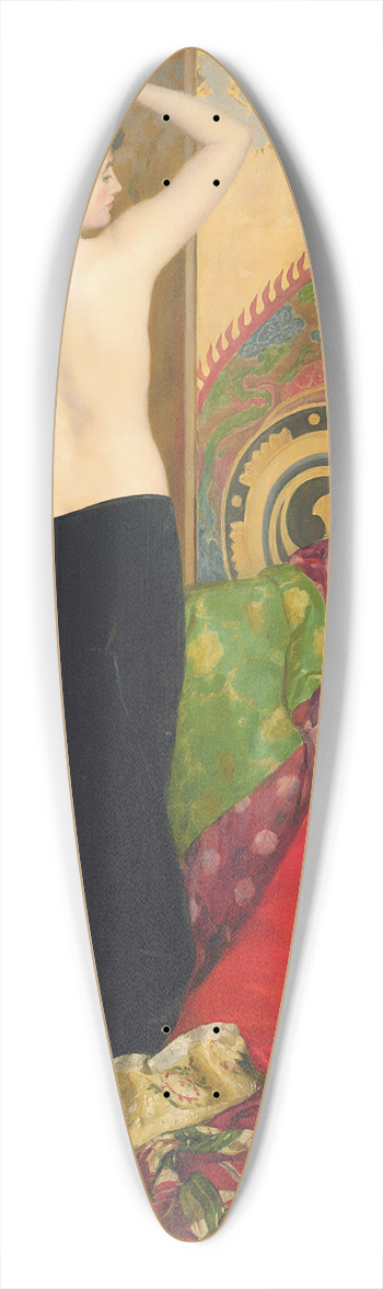 John Collier - Pomps And Vanities 39.3 inch art pintail longboard deck