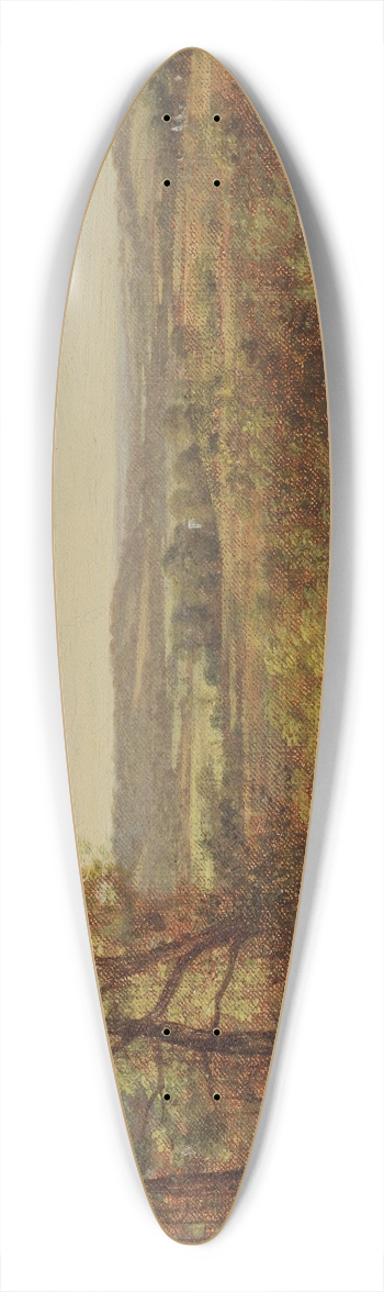 John Constable - Dedham Vale 39.3 inch art pintail longboard deck