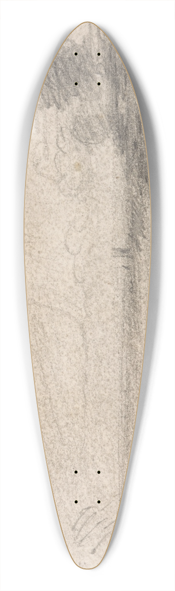 John Constable - Dedham Vale from Langham 39.3 inch art pintail longboard deck