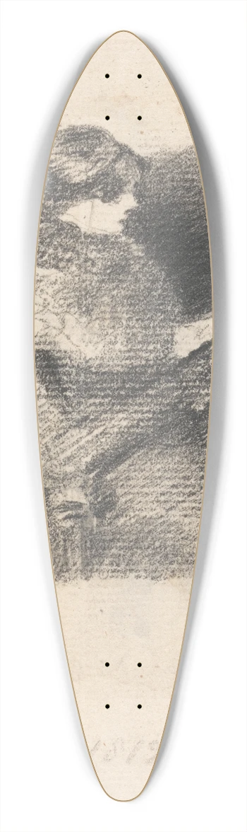 John Constable - Mary Constable Reading 39.3 inch art pintail longboard deck
