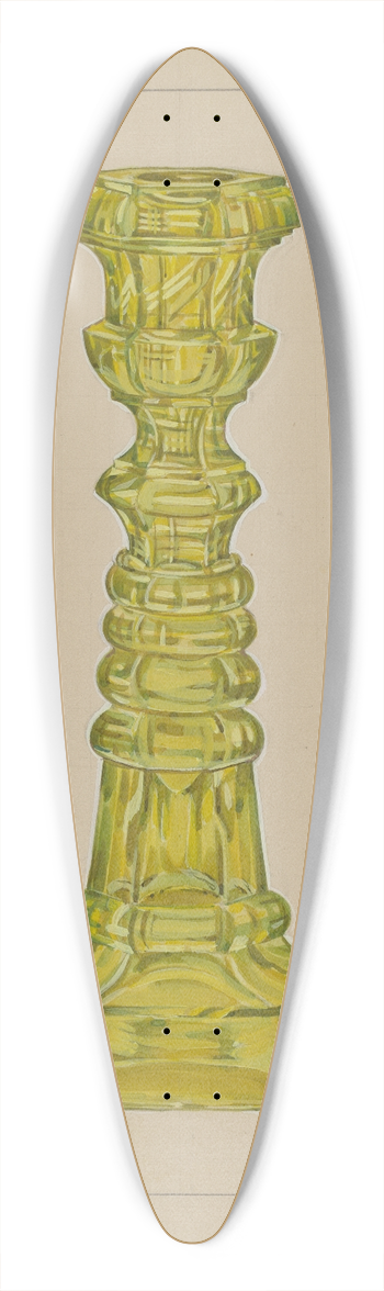 John Dana - Candlestick 39.3 inch art pintail longboard deck