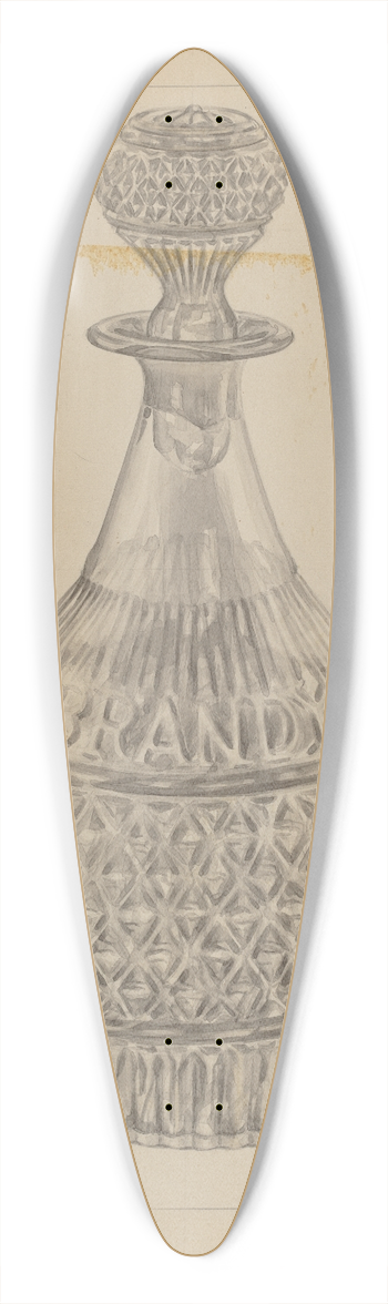 John Dana - Decanter 39.3 inch art pintail longboard deck