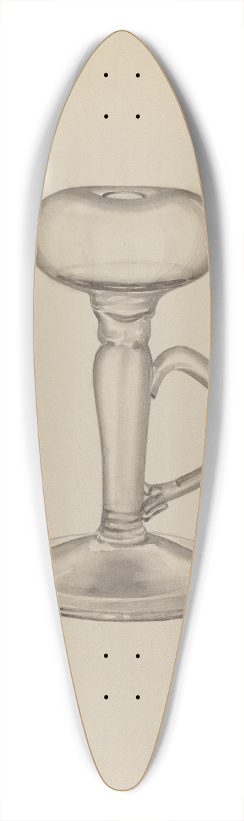 John Dana - Lamp 39.3 inch art pintail longboard deck