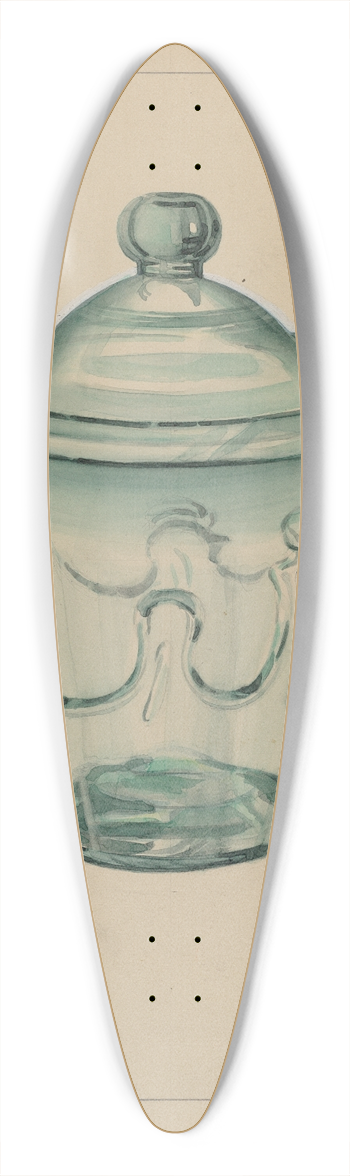 John Dana - Sugar Bowl 39.3 inch art pintail longboard deck