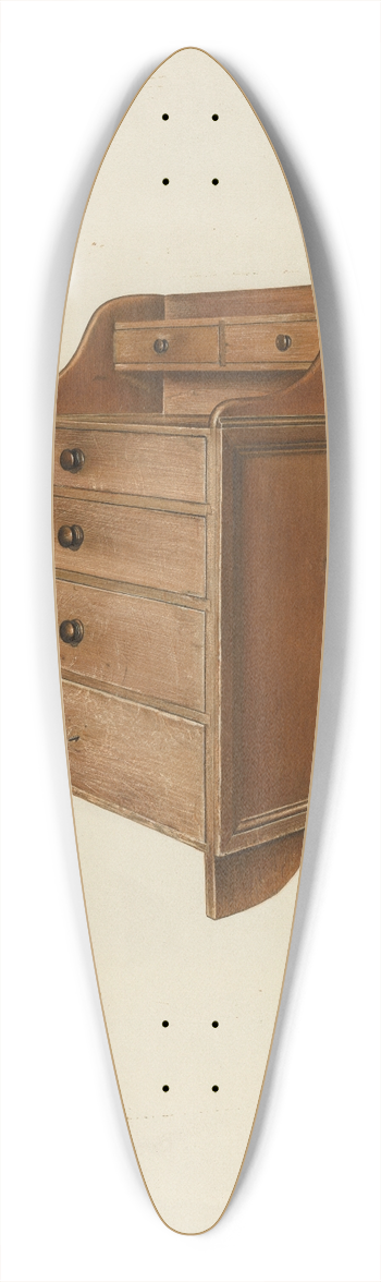 John Davis - Shaker Sewing Desk 39.3 inch art pintail longboard deck