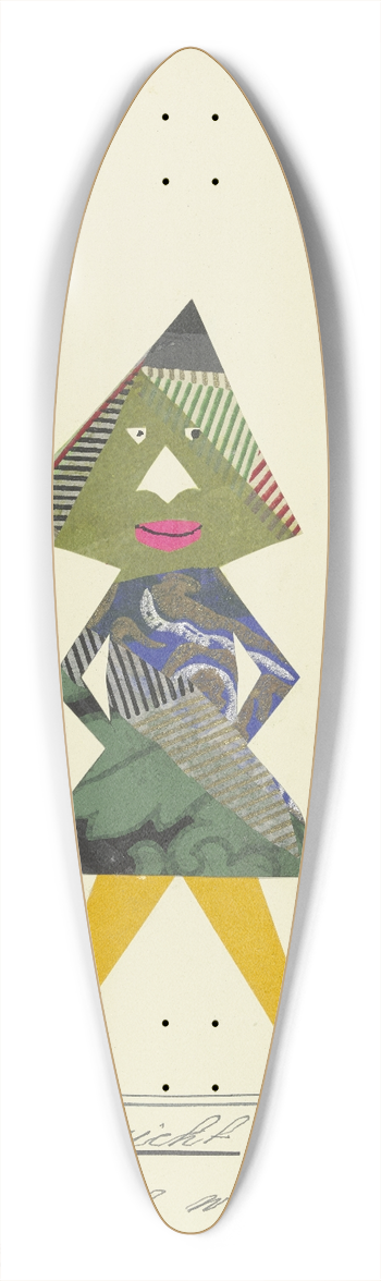 John Elsas - Ich werde nicht den Mut verlieren  39.3 inch art pintail longboard deck