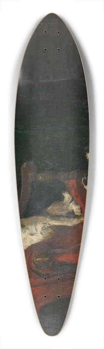 John Emms - Anticipation 39.3 inch art pintail longboard deck