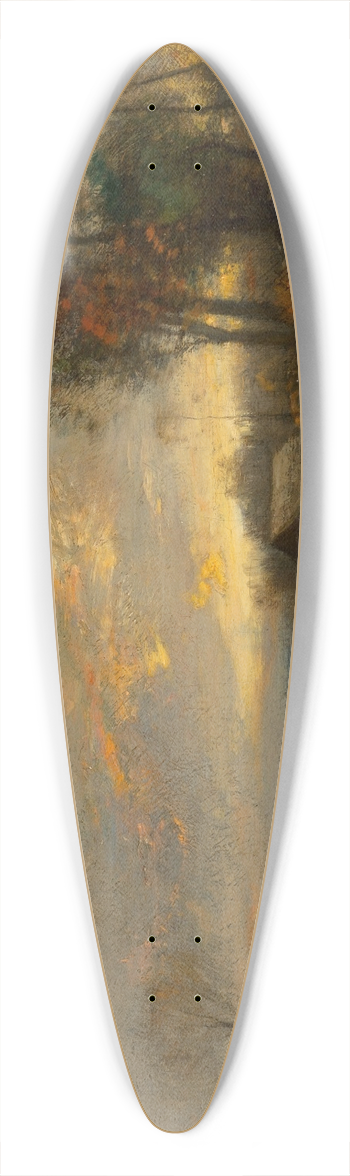 John Francis Murphy - Fading Sunset 39.3 inch art pintail longboard deck