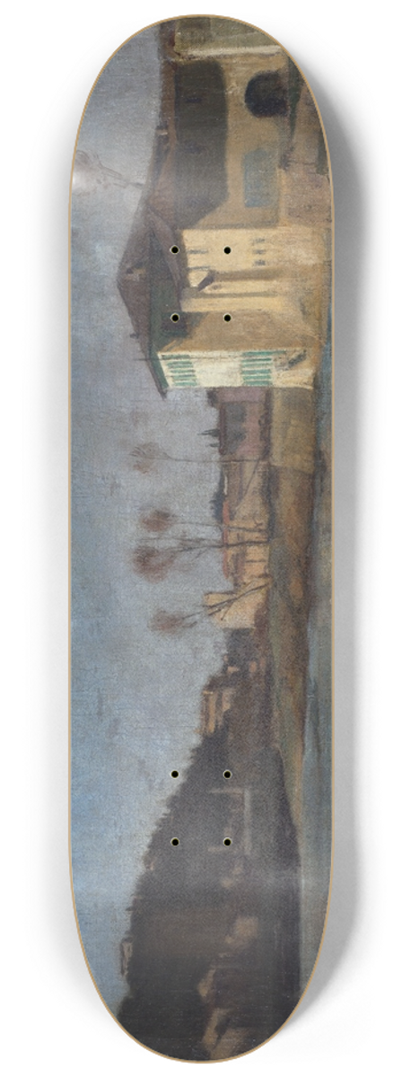 Georges Hugo - Vue des environs de Florence 8.25 inch art skate deck
