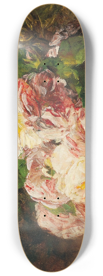Georges Jeannin - Roses V 8.25 inch art skate deck