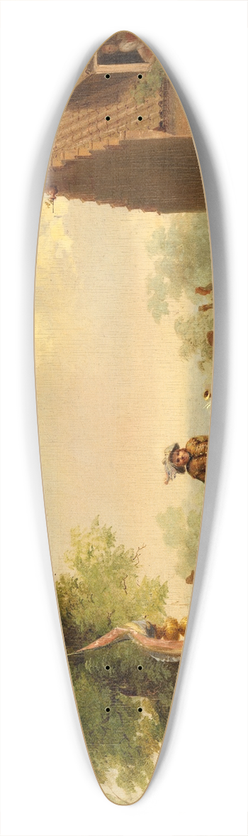 John Gadsby Chapman - Triumph of Stoffel Brinkerhoff, on His Return from His Conquests in the East 39.3 inch art pintail longboard deck