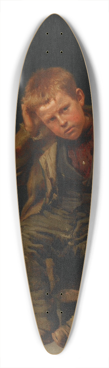 John George Brown - This Corner Dont Pay 39.3 inch art pintail longboard deck