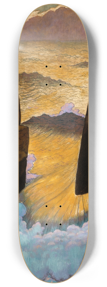 Georges Lacombe - Vorhor, The Green Wave 8.25 inch art skate deck