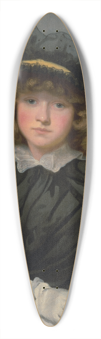 John Hoppner - Cecilia 39.3 inch art pintail longboard deck