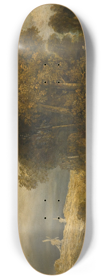 Georges Michel - Woodcutters 8.25 inch art skate deck