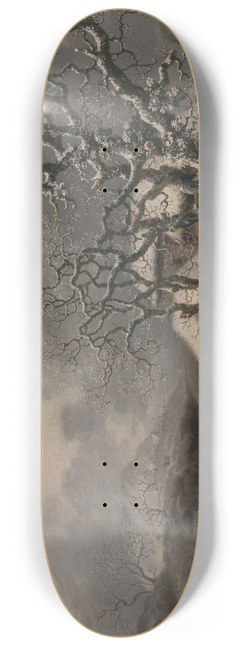 George Smith - A Winter Landscape 8.25 inch art skate deck