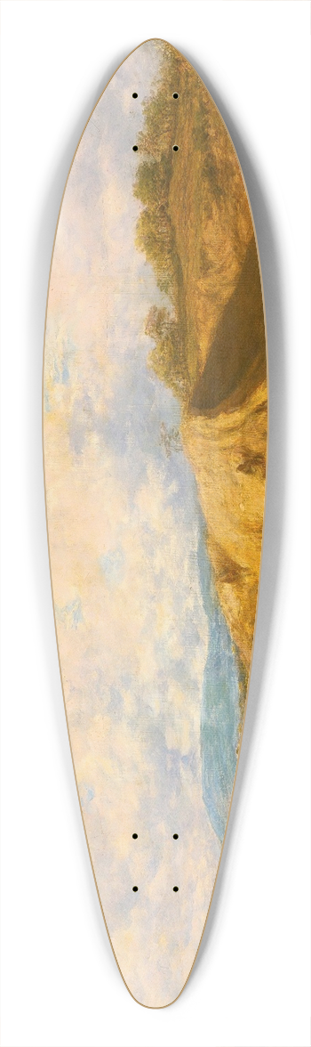 John Linnell - Redhill Common, Surrey 39.3 inch art pintail longboard deck