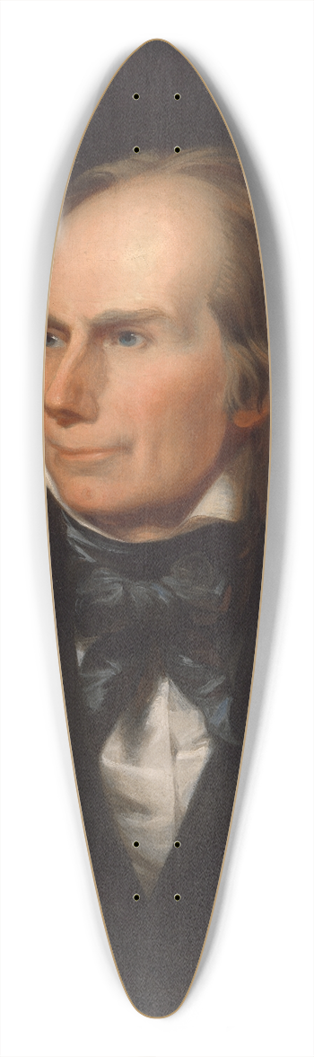 John Neagle - Henry Clay 39.3 inch art pintail longboard deck