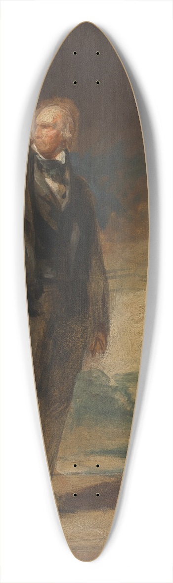 John Neagle - Henry Clay 39.3 inch art pintail longboard deck