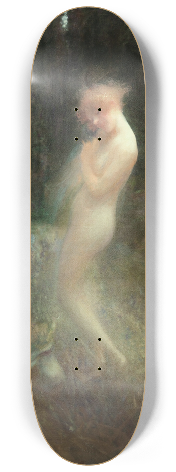 Georges Picard - A nymph and forest fairies 8.25 inch art skate deck