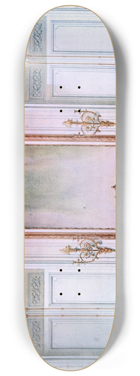 Georges Rmon - Chambre a coucher Louis XVI. Face des portes. 8.25 inch art skate deck
