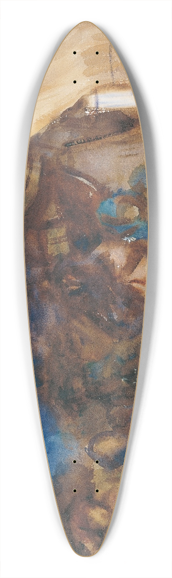 John Singer Sargent - Bedouin Tent 39.3 inch art pintail longboard deck