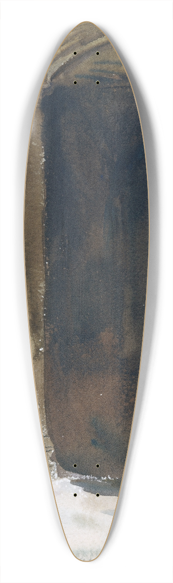 John Singer Sargent - Cathedral Interior 39.3 inch art pintail longboard deck