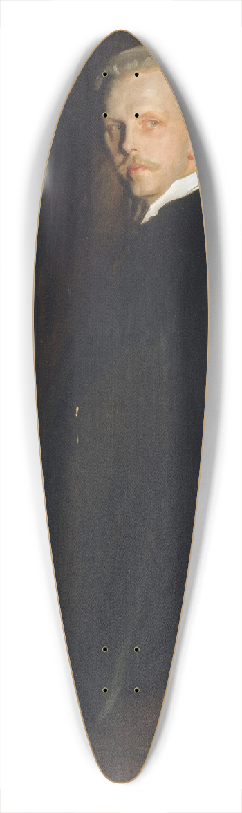 John Singer Sargent - Edward Robinson 39.3 inch art pintail longboard deck