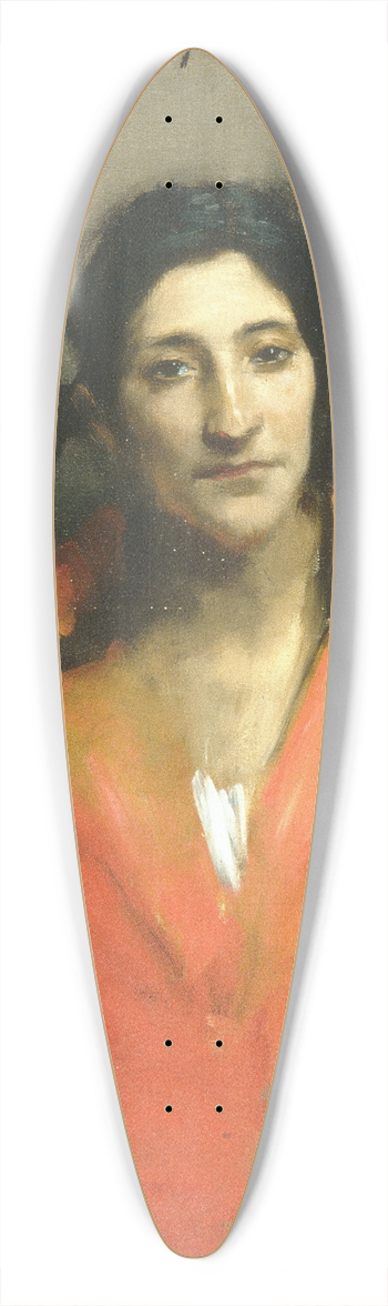 John Singer Sargent - Gitana 39.3 inch art pintail longboard deck